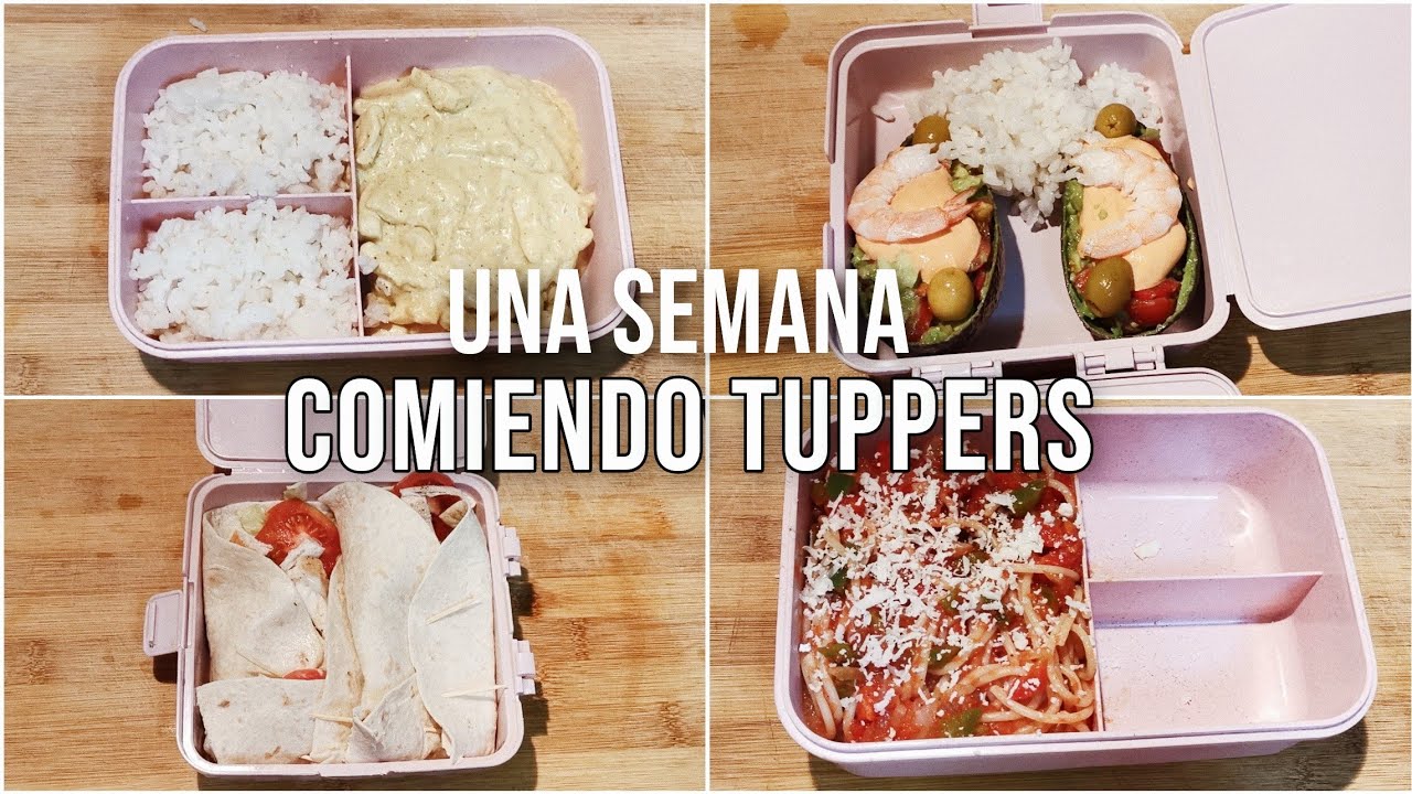 UNA SEMANA COMIENDO TUPPERS🥑 IDEAS TRABAJO 👩‍💻/UNIVERSIDAD 👩‍🎓| Apagayvamonos