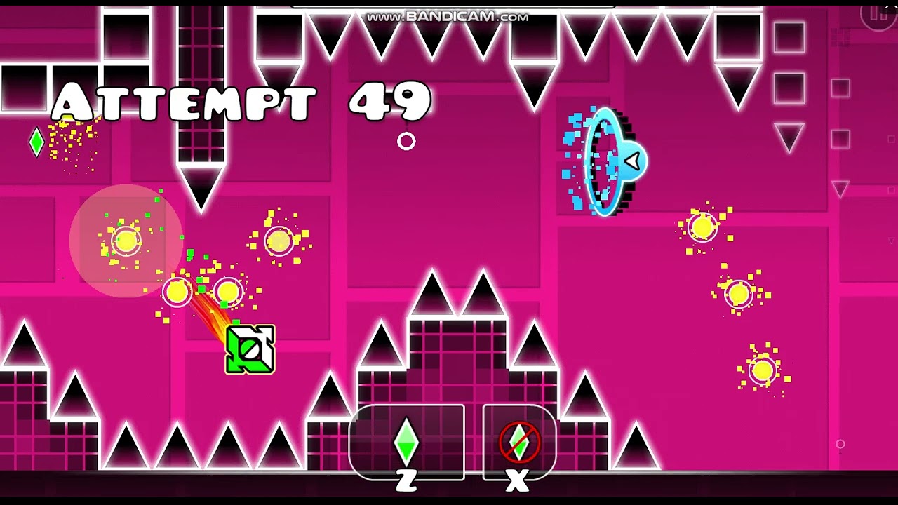 Jogando Geometry Dash Lite vídeo 10
