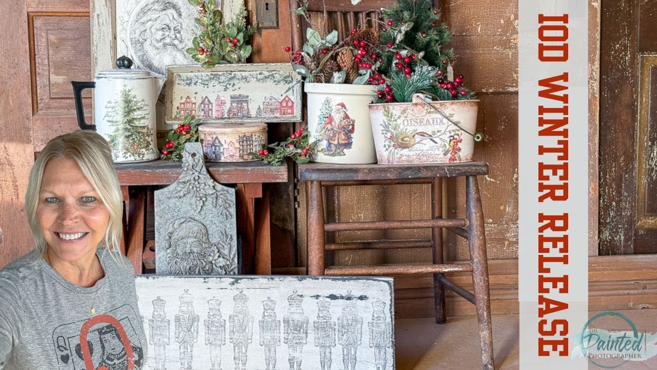 IRON ORCHID DESIGN 2025 Holiday Release Thrift Haul and Flips for your Cottage core decor.