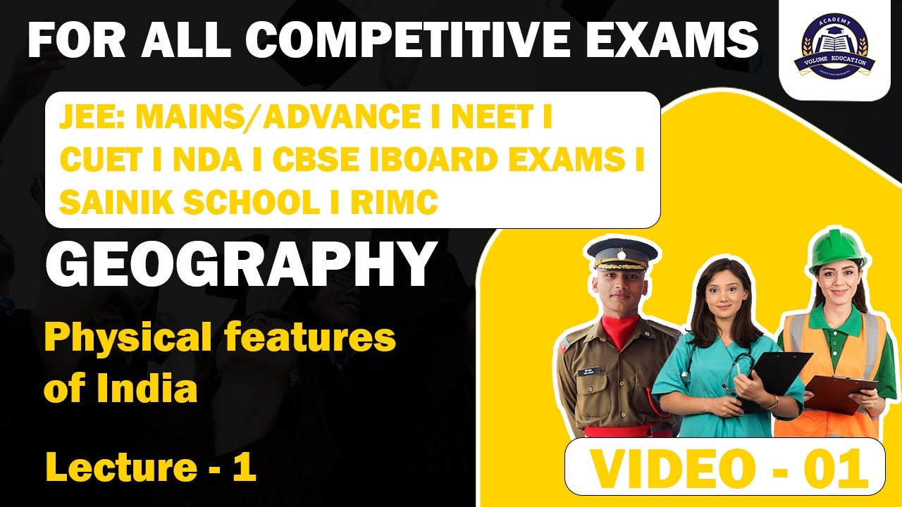 Geography I Indian Geography I Physical Features of India : Himalayas I JEE I NEET I SSC I NDA