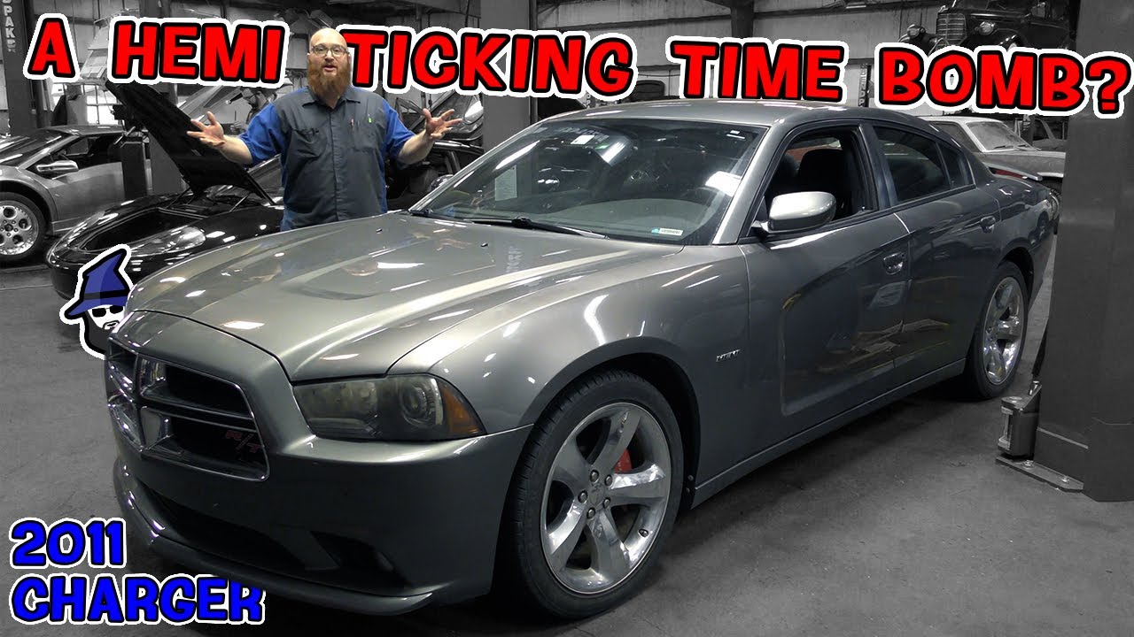 Tic Tic Tic! 2011 Dodge Charger RT has the infamous Hemi tick. What will the CAR WIZARD do about it?