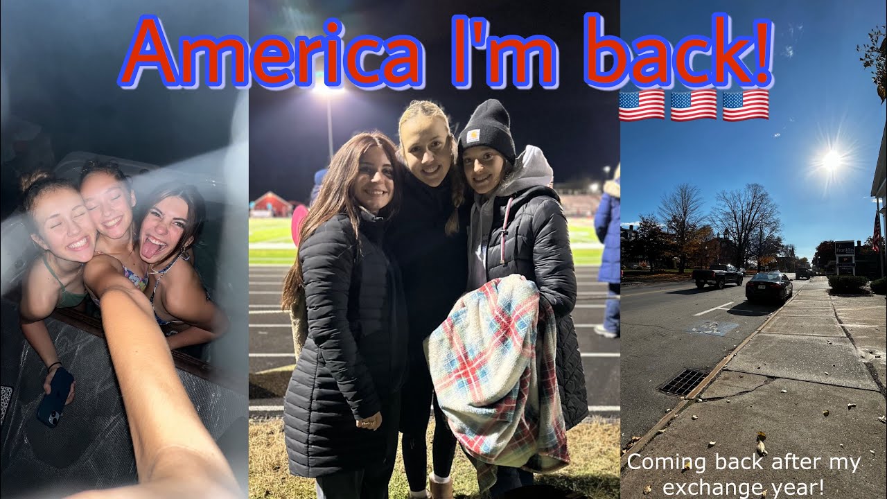 I’m back!!!! Ich fliege zurück nach Maine pt.1 🇺🇸❤️ // Auslandsjahr 2022/23