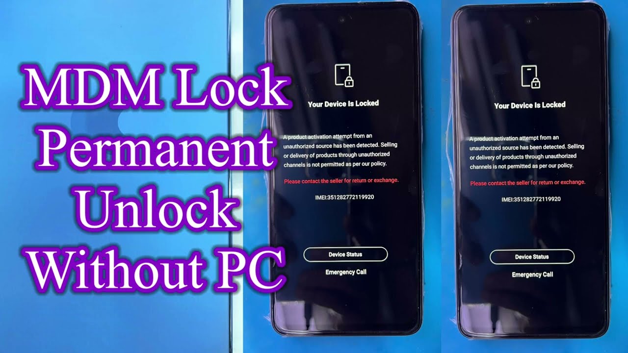 Tecno Sperk 20 MDM Lock Permanent Unlock Without PC