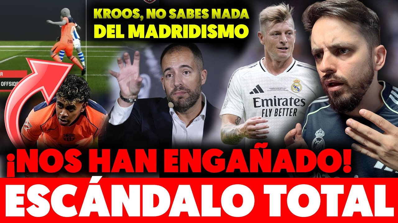 💥¡ESCÁNDALO! el JEFE de los ÁRBITROS ADMITE que el FUERA de JUEGO SEMIAUTOMÁTICO PUEDE FALLAR