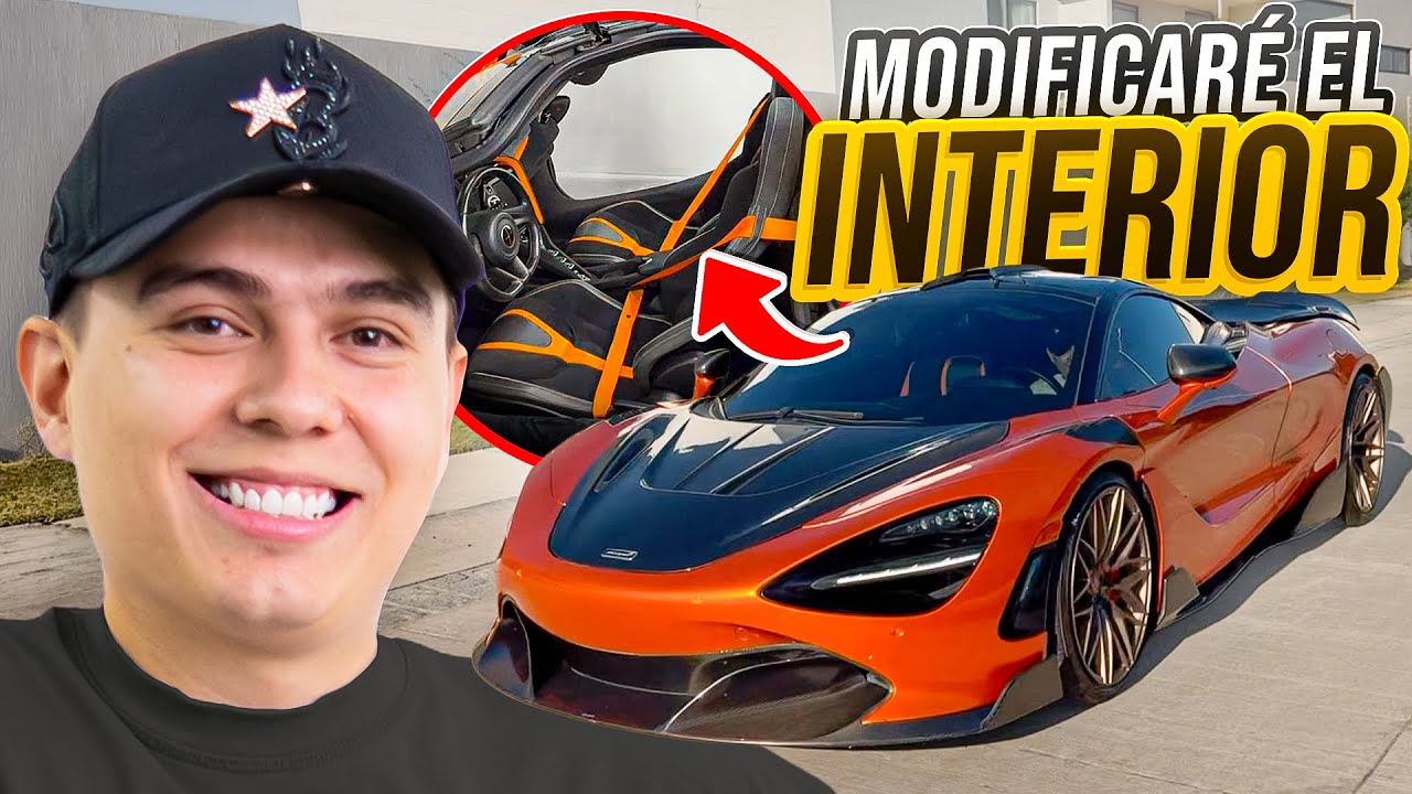 CAMBIAR&Eacute; EL INTERIOR DE MI MCLAREN 720 RYFT | ManuelRivera11