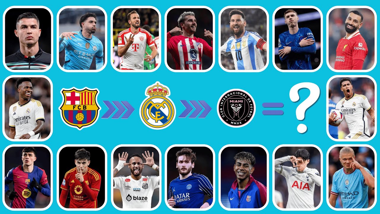 خمن اللاعب من خلال الأغنية و الانتقالات! 🎵 تحدي معرفة اللاعب من الأغنية | تحديات كرة القدم 2025