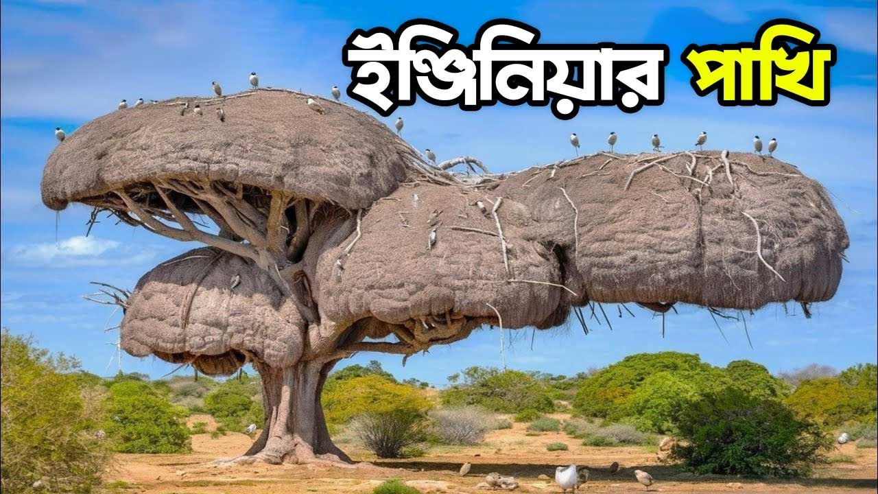 বিশ্বের ১০টি বিস্ময়কর পাখির বাসা | Engineer Birds | 10 Most Amazing Birds Nest | Bisser Bissoy