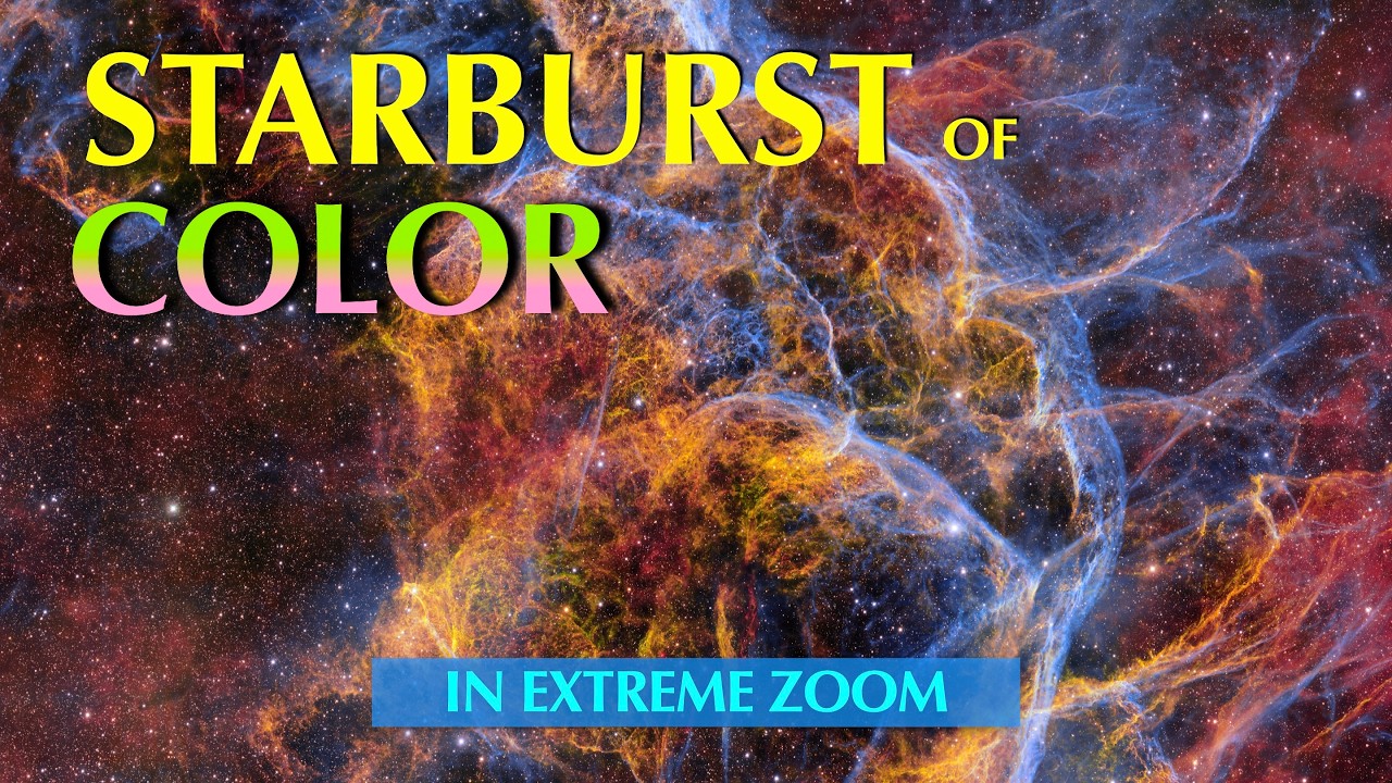 Pastel Colors of Nebulae & Supernovae In Extreme Zoom -  4K #ArtInSpace