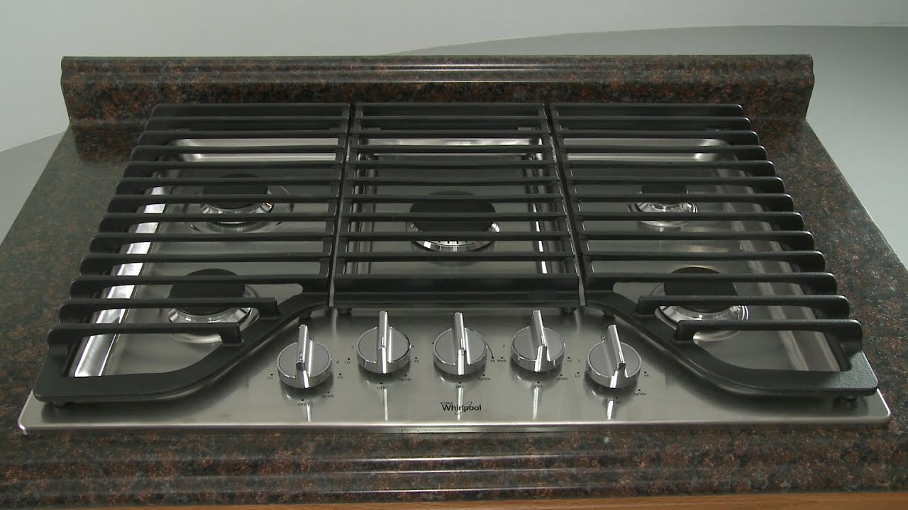 Whirlpool Gas Cooktop Installation (Model WCG97US0DS)