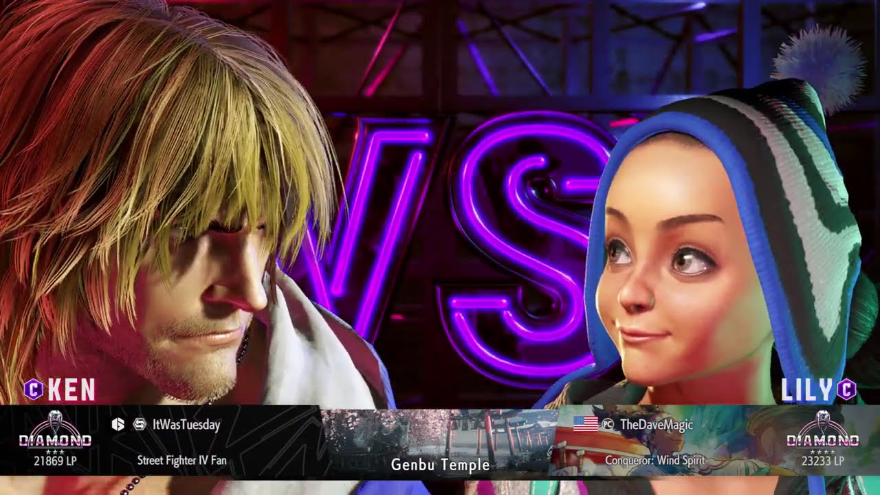 Street Fighter 6 - Lily vs Ken