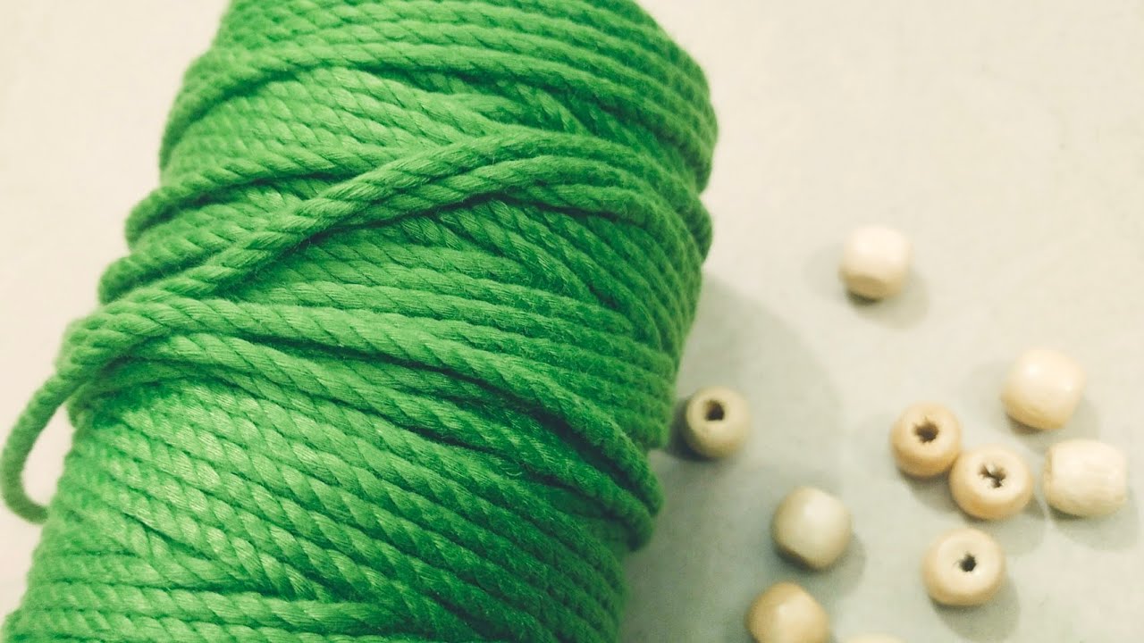 Macrame -  Simplest Macrame Ornament for Christmas ⛄ Tree wall hanging- Macrame Christmas ornaments