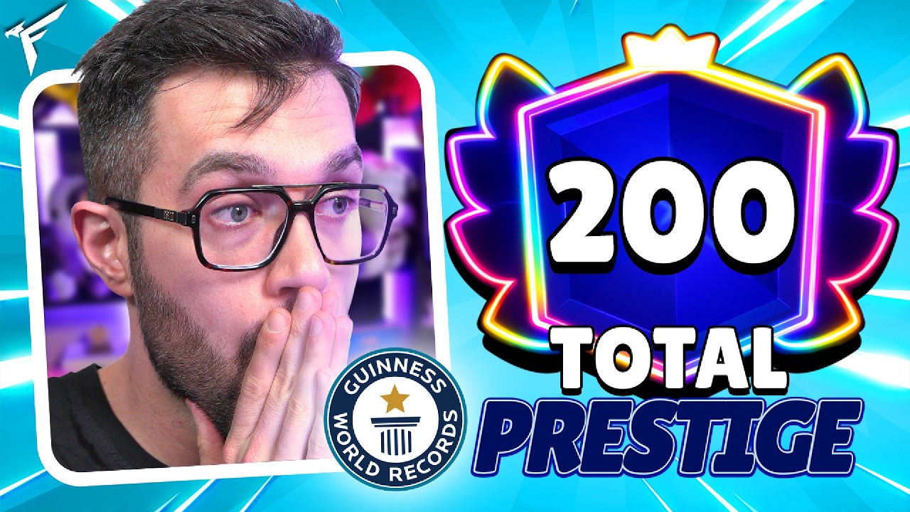 1&deg; PLAYER A 200 PRESTIGI !! *RECORD*🏆Brawl Stars