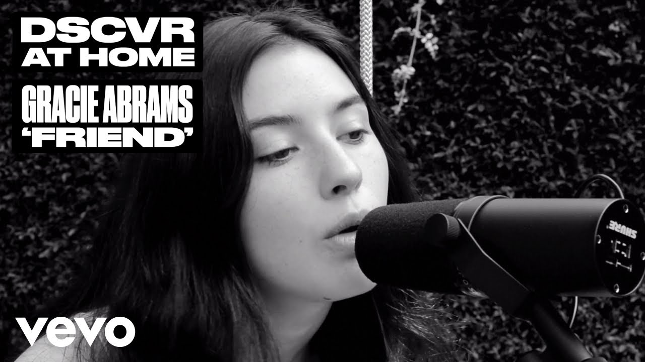 Gracie Abrams - Friend (Live) | Vevo DSCVR At Home