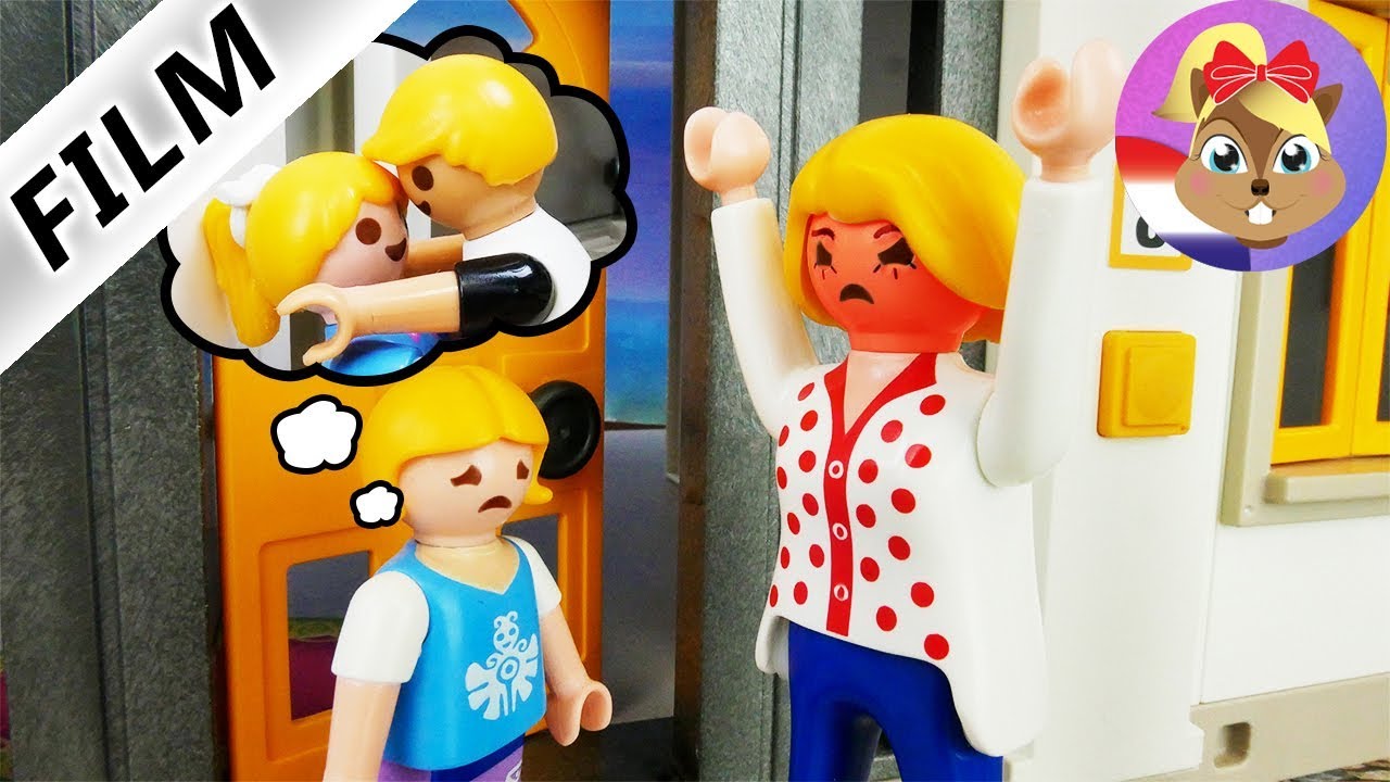 Playmobil Film Nederlands | HANNAH LIEGT OM BIJ PHILLIP TE SLAPEN - Bff als Alibi | Familie Vogel