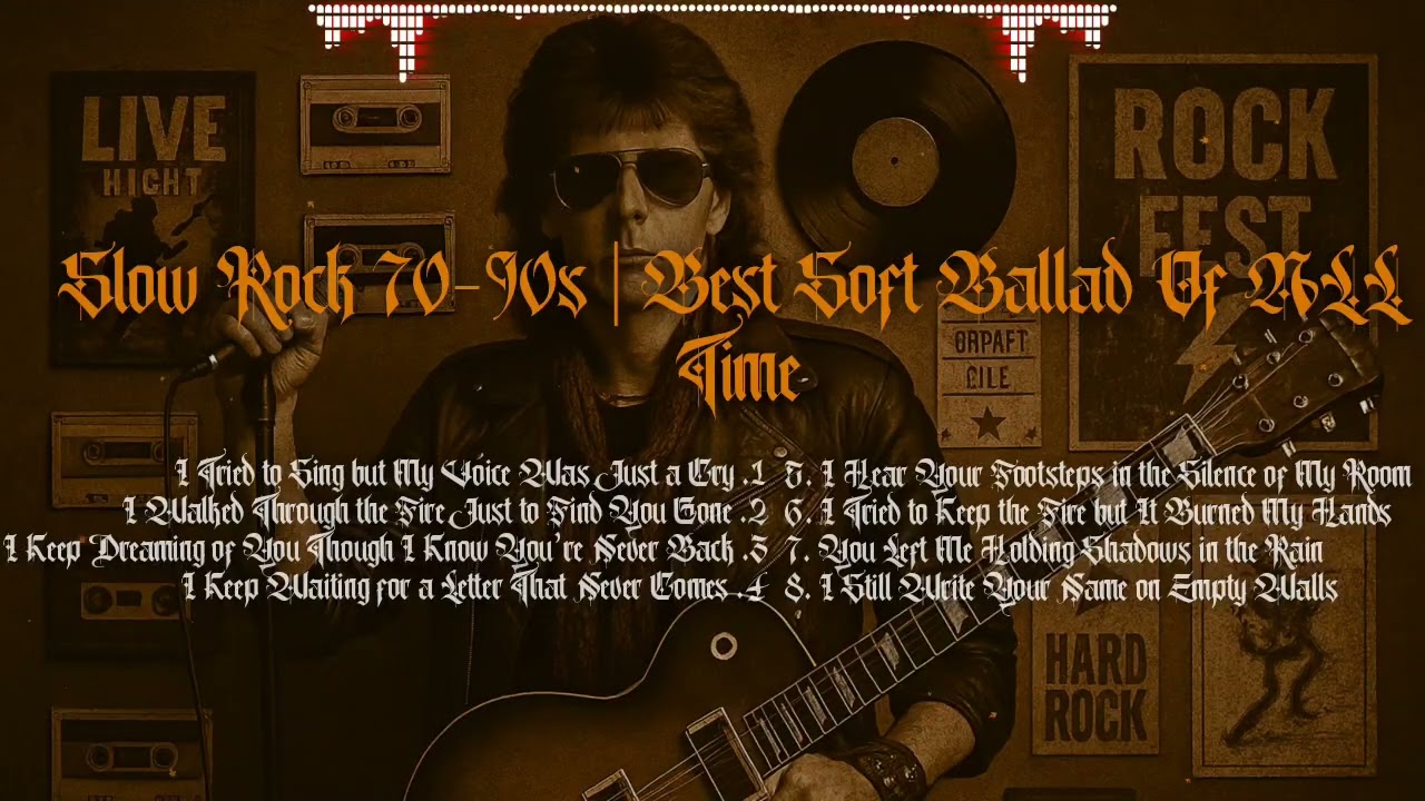 Play list - Slow Rock 70s - 80s | Best Soft Ballad Of All Time 