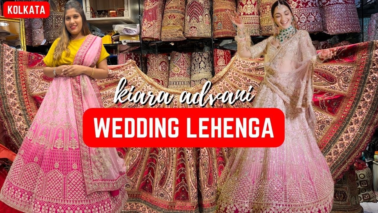 Exploring Kiara Advani Wedding Lehenga & Budget Designer Collection in Kolkata