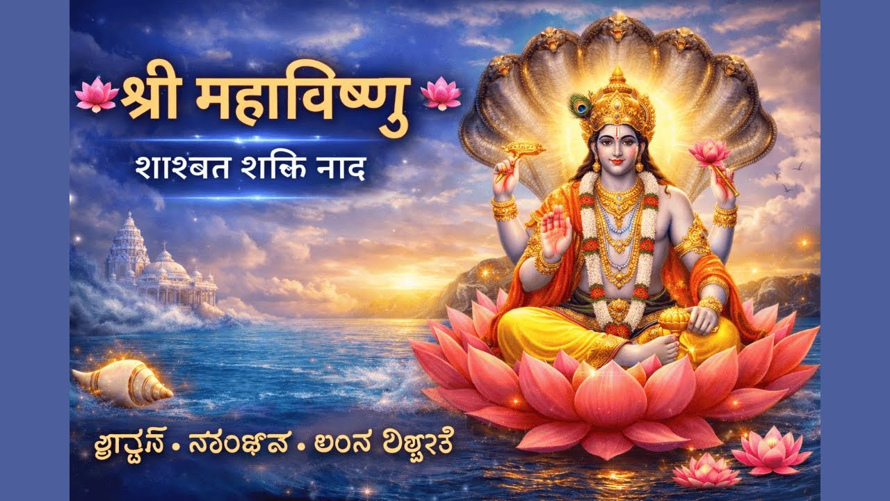 श्री महाविष्णु – शाश्वत शक्ति नाद | शांति, संरक्षण और नित्य विश्वास से परिपूर्ण एक आत्मीय भक्ति गीत