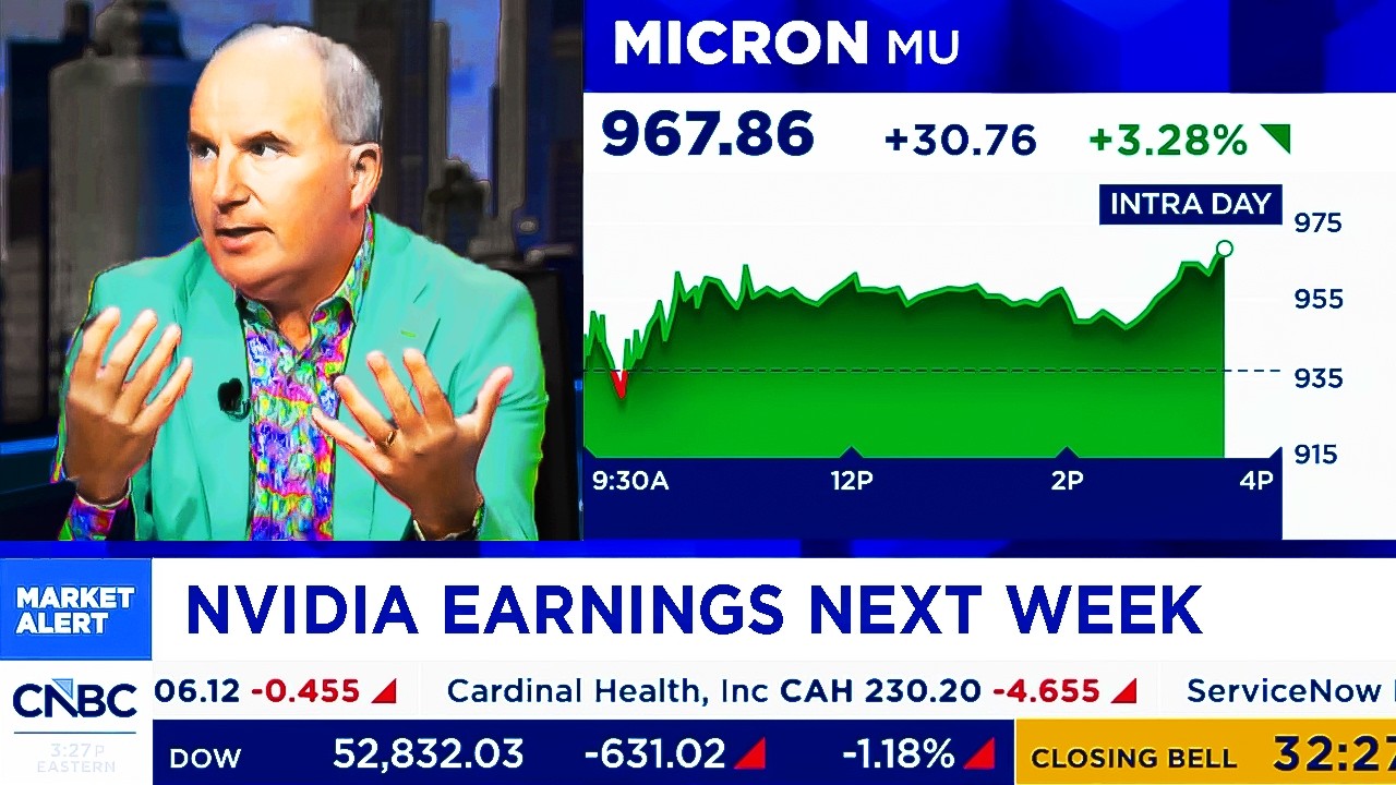 CNBC и Fox сегодня: акции NVIDIA, Micron, SK Hynix и новости о доходах NVIDIA (NVDA)