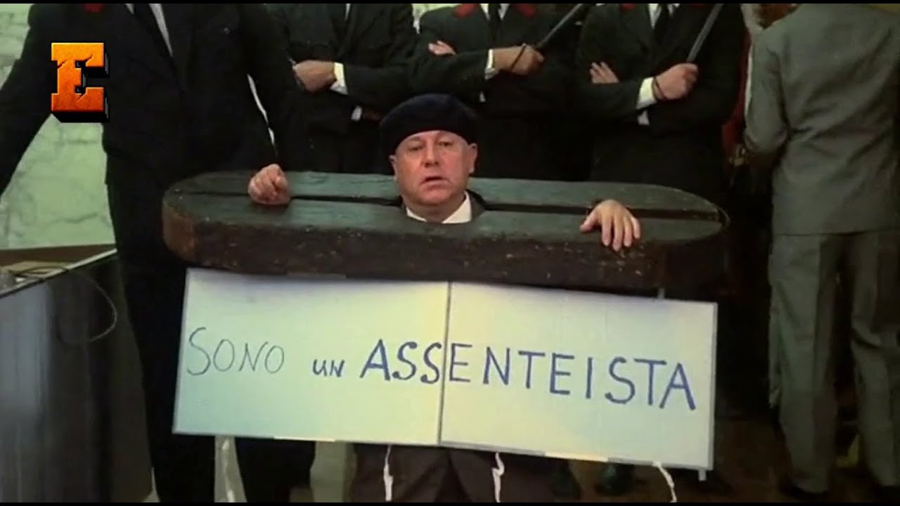 Fantozzi e l' Assenteismo in Ufficio 😅