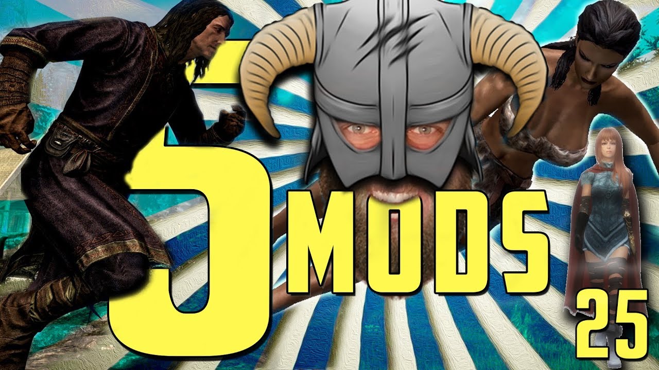 🐉 PLAYER MOVEMENT MODS! | 5 MODS for Skyrim SE