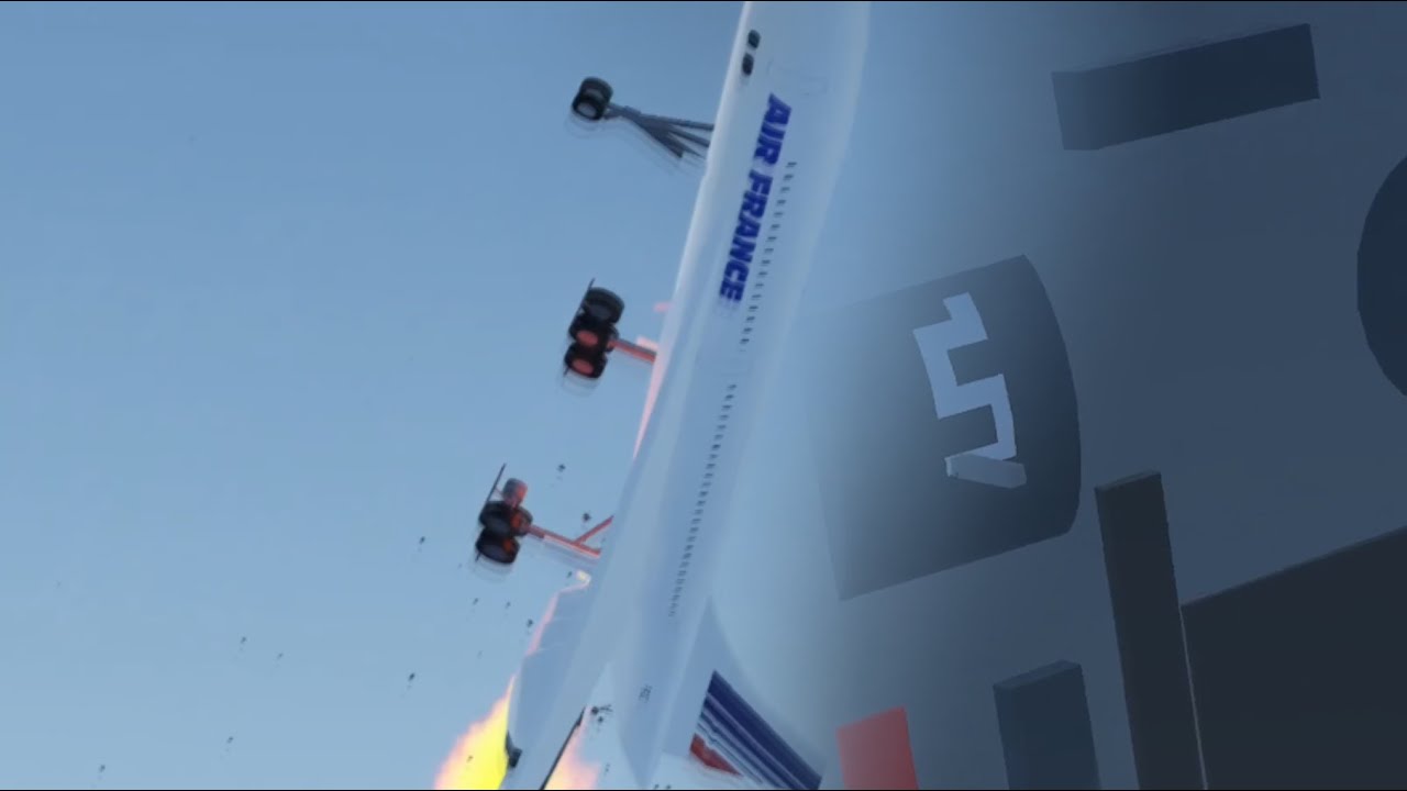Air France Flight 4590 (Roblox Animation)
