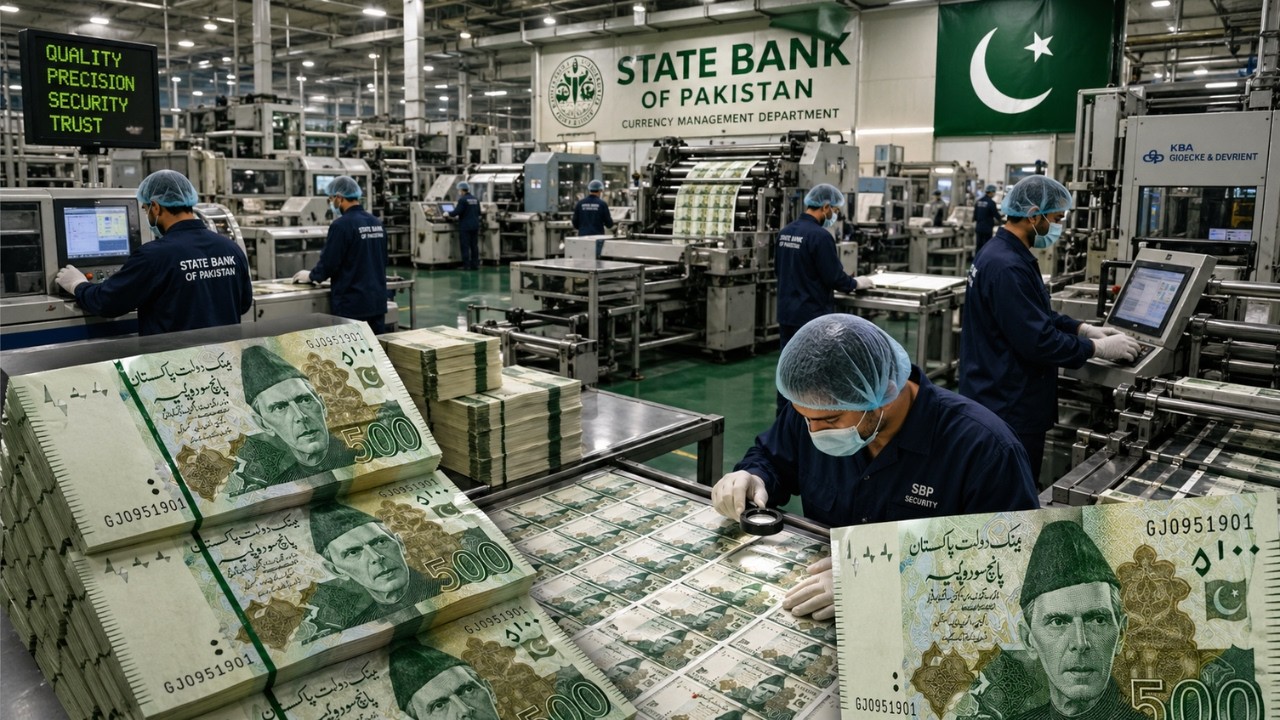 Inside Pakistan's Money Factory: Why a 5,000 Rupee Note Can't Buy a Pizza (Full Process)
