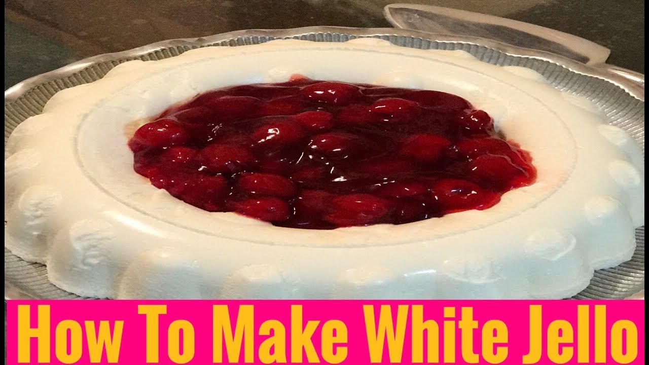 WHITE JELLO