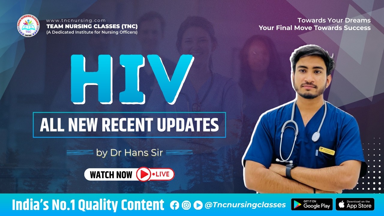 Advance Live MCQ Revision Batch || Last Step Revision -HIV- All New Recent Updates || #tncnursing