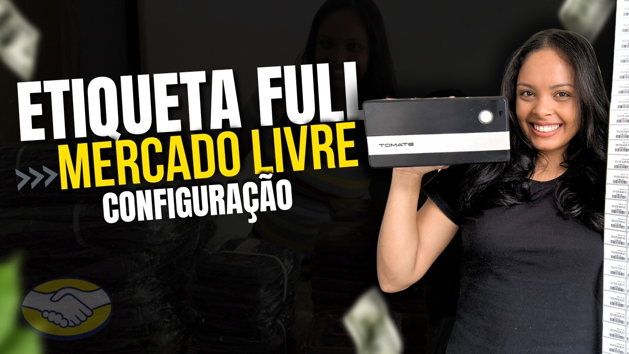 Como imprimir a etiqueta do Full do Mercado Livre Impressora Tomate  MDK007