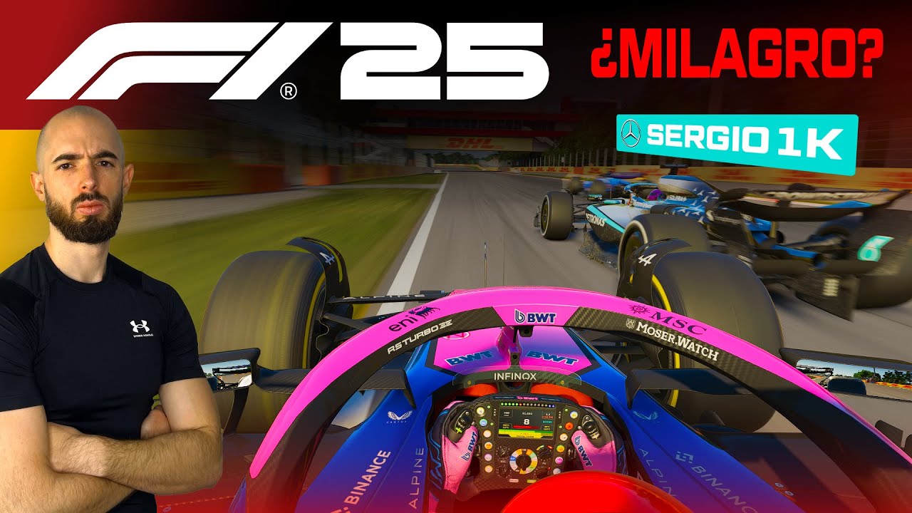 Mi primera carrera ONLINE en F1 25&hellip; con SUBS y sin caos 😳 &iquest;FUNCIONA?