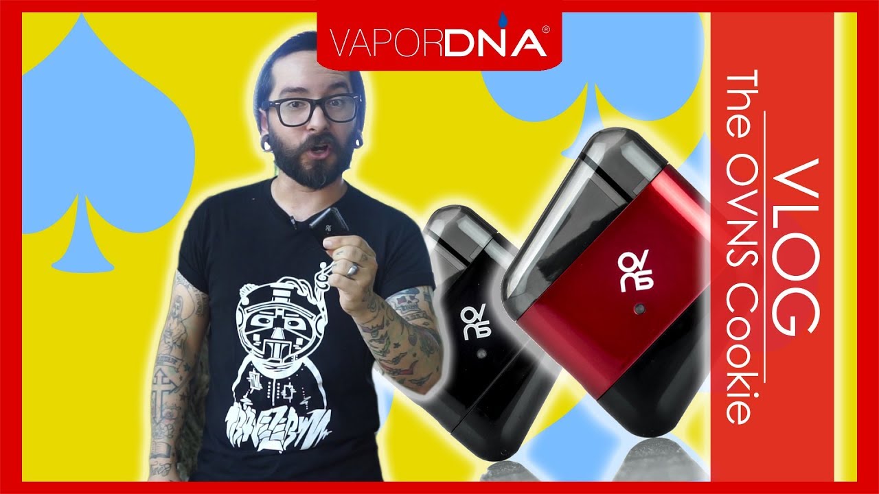 VaporDNA VLOG ~ The OVNS Cookie Ultra Portable Vape Pod Device