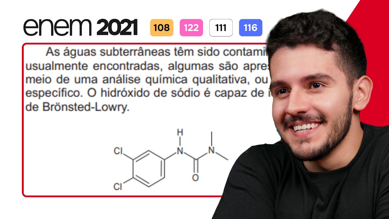 ENEM 2021 - As águas subterrâneas têm sido contaminadas pelo uso de pesticidas na agricultura