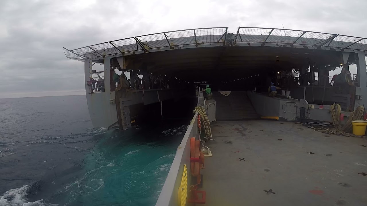 US NAVY LCU WELL DECK ENTRY 2 (Rough)