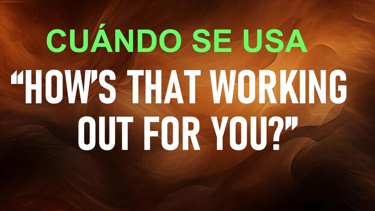 DOMINA ESTA FRASE COMO TODO UN GRINGO