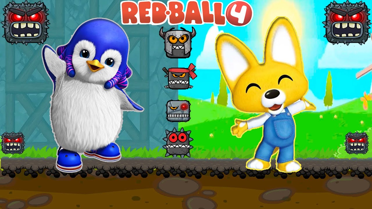Red Ball 4 vs Pororo Ball Deaths Part 8