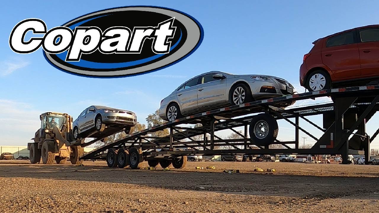 Погрузка в COPART | Трёхточечные ремни и лассо