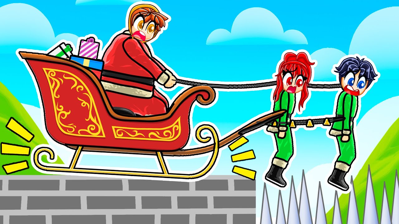 КОРИ СТАНОВИТСЯ САНТОЙ В HAPPY WHEELS!