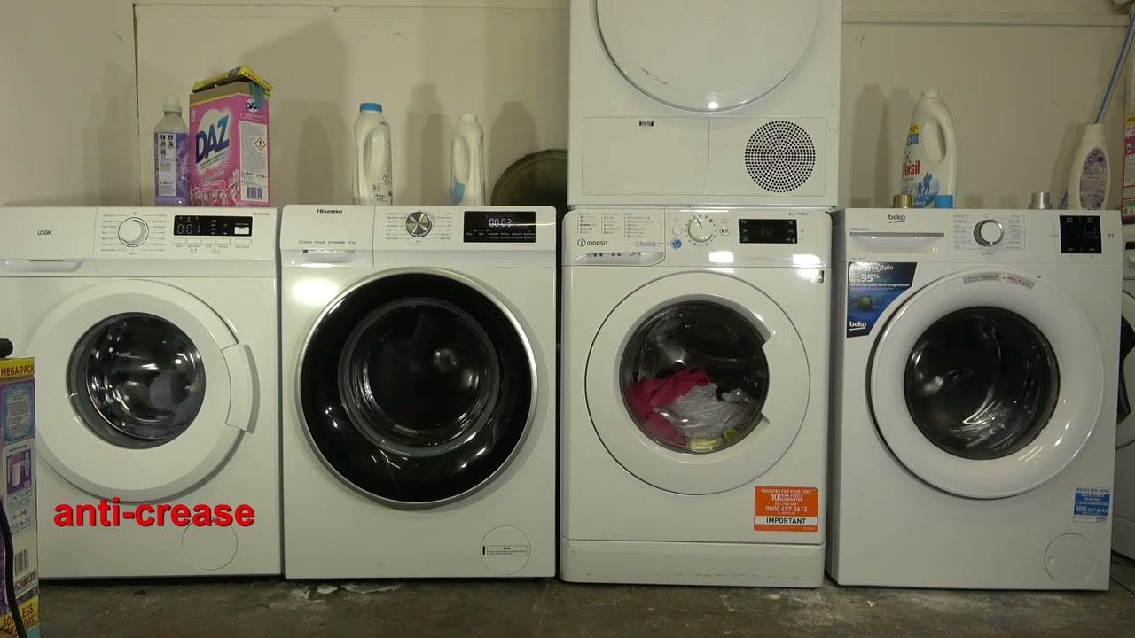 Spin Race - Beko Energy spin vs. Indesit innex vs. Hisense vs. Logik / Spin only