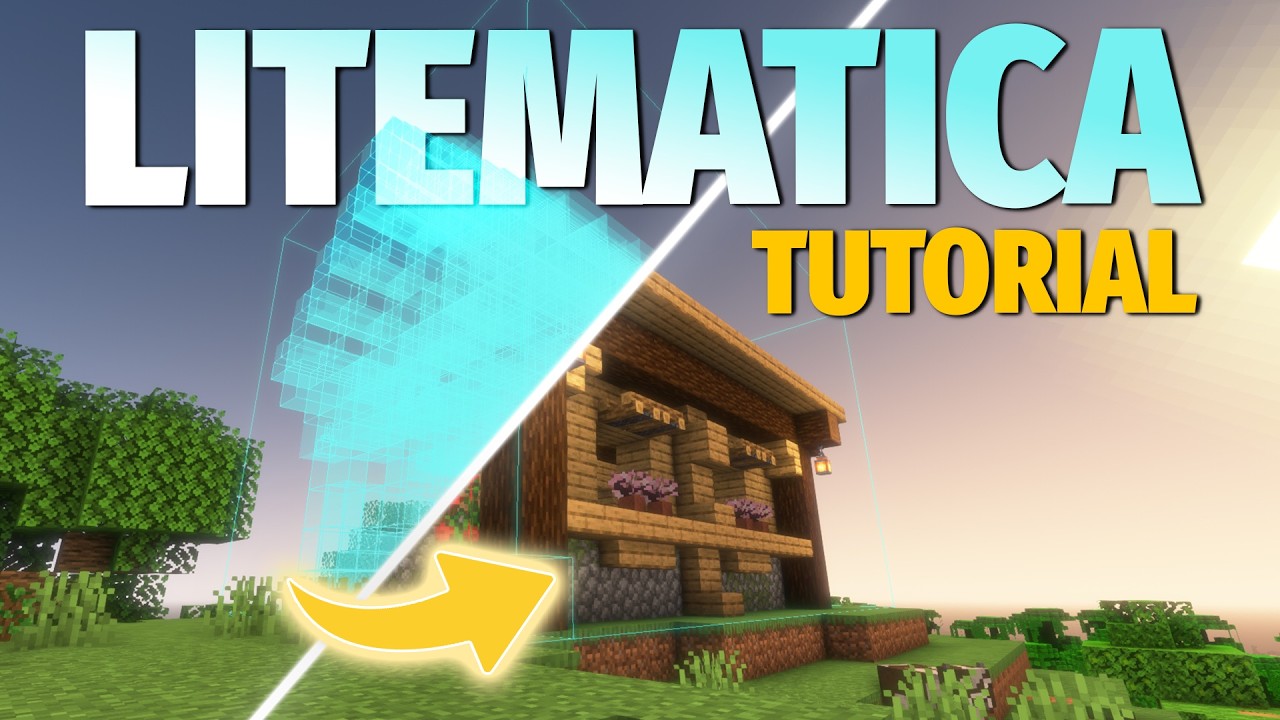 &Iacute;GY haszn&aacute;ld a LITEMATICA-t | Minecraft 1.21 Tutorial