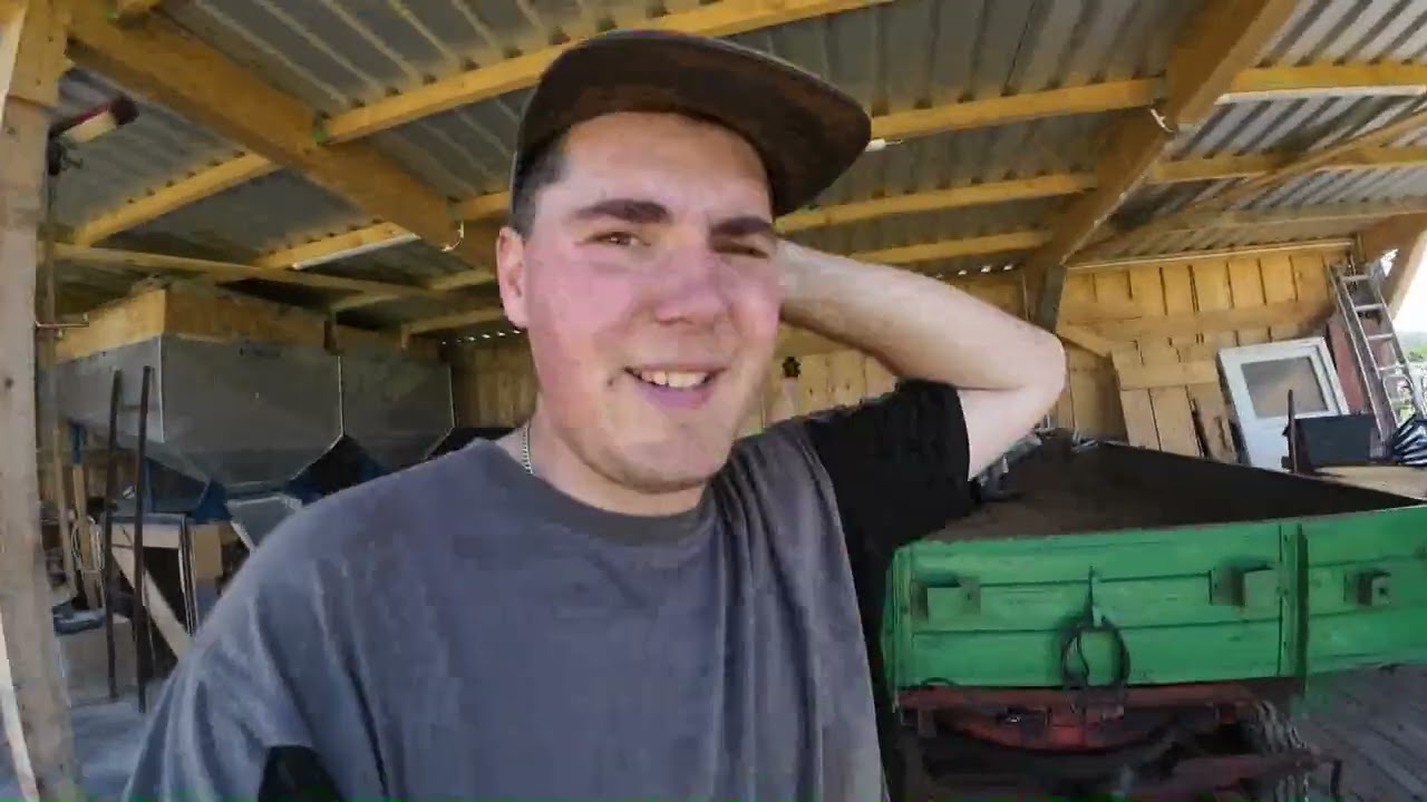 Wenden und Schwaden im 2. Schnitt -- Hühnerhof Bickel  FarmVlog #002