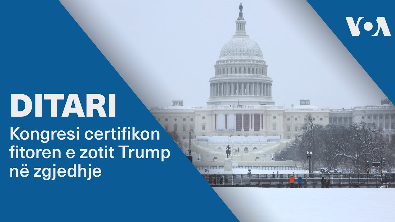 Ditari - Kongresi certifikon fitoren e zotit Trump në zgjedhje