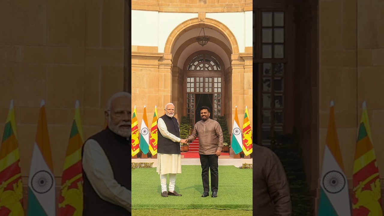 PM Modi meets Srilankan President Anura Kumara Dissanayake in New Delhi | #shorts