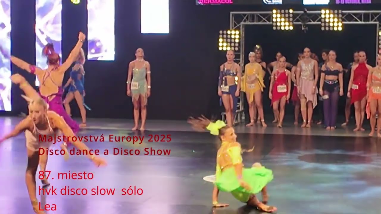 Majstrovstva Európy v disco dance a disco show a naša úcasť v nich :)