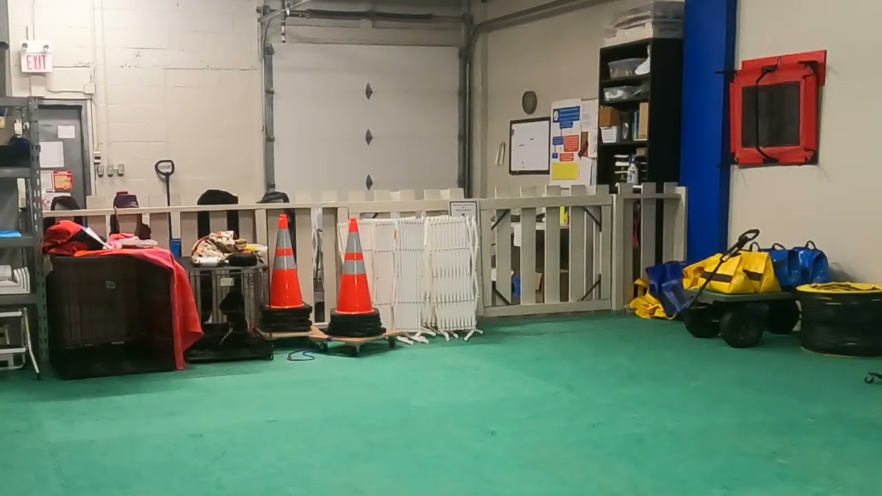 Merlin stays in kennel while Red Rover and I leave Feb 28/26