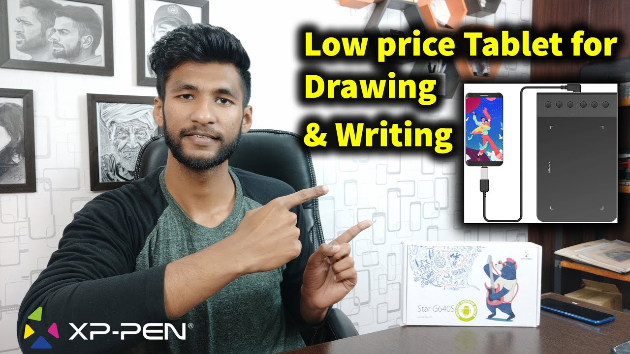 Best Digital Tablet for Online Teaching, Education videos - under 4000 Rs | XP Pen Star G640S Review