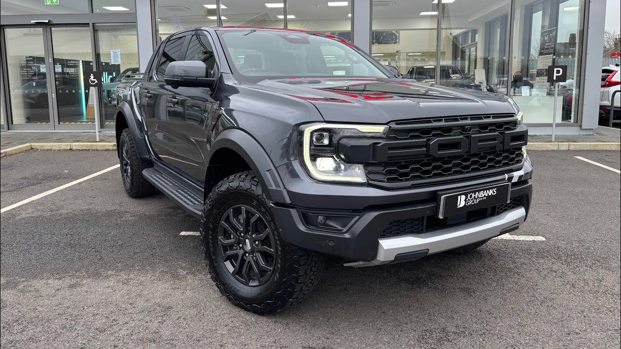 Ford Ranger Raptor 3.0 V6 Ecoboost 292ps in Meteor Grey