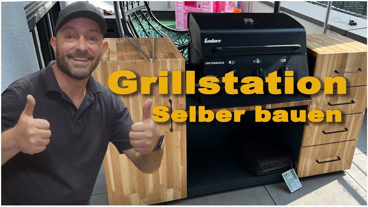 Mobile Grillstation selbstgebaut! ★ Ali Der Bastler ★