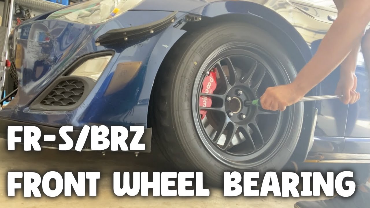 Subaru BRZ Scion FRS 2013+ Front Wheel Bearing Replacement