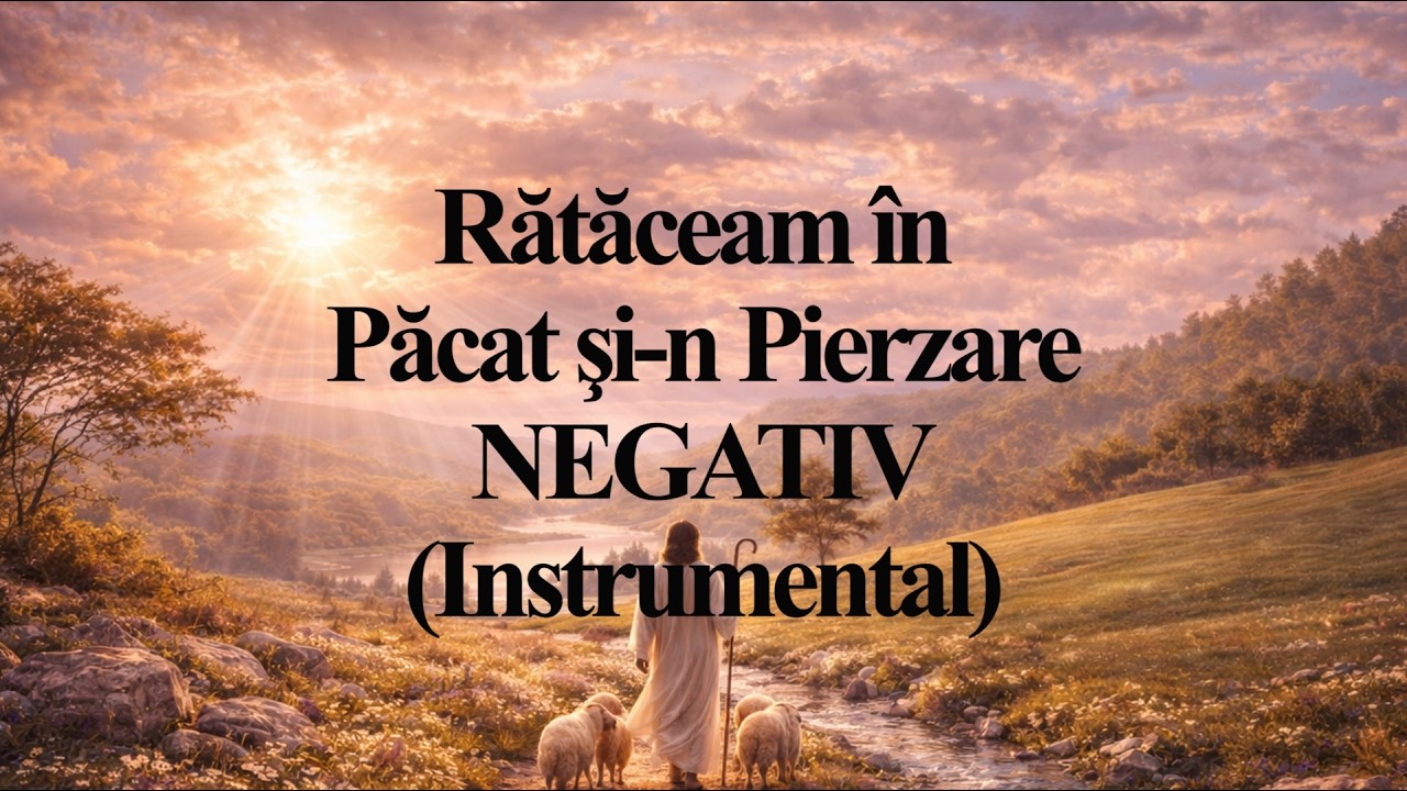 Rătăceam în Păcat şi-n Pierzare (NEGATIV) - Cântec Divin