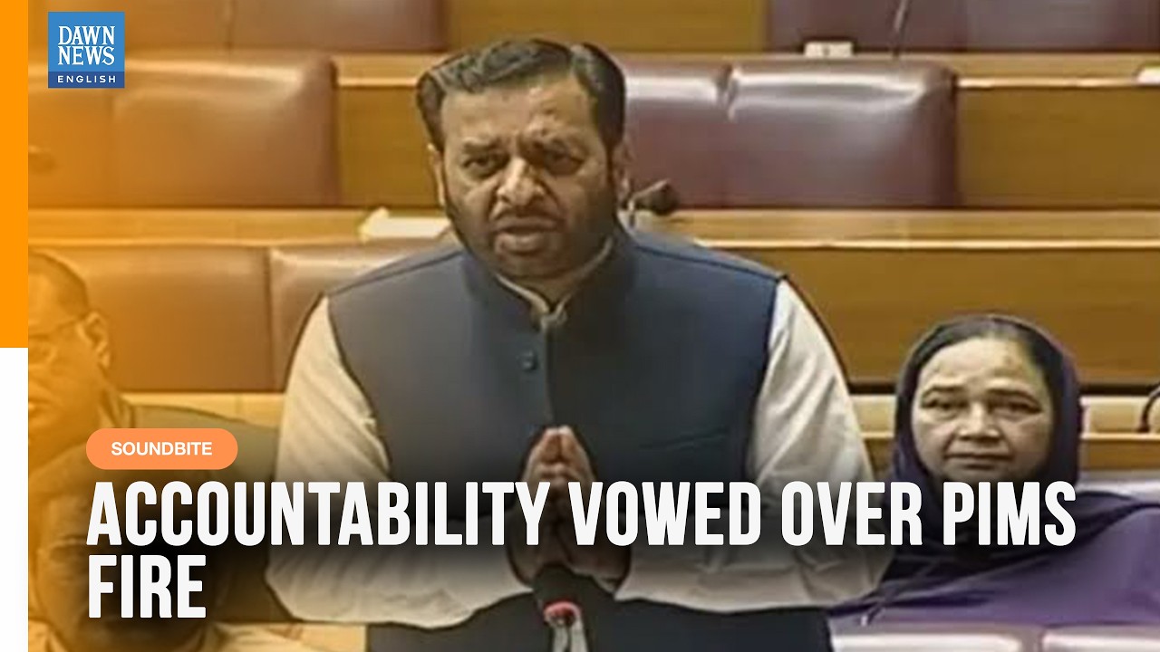 Pims Fire: Health Minister Mustafa Kamal Vows Accountability After 14 Infants Killed | Dawn News